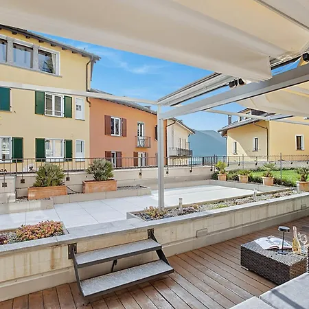 Borgo Corallo Lake-view Terrace In 阿斯科纳