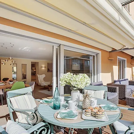 公寓 Borgo Corallo Lake-view Terrace In
